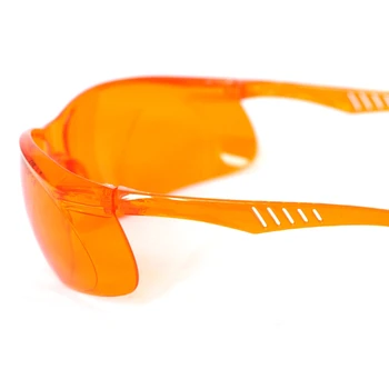 Lazer Güvenlik Gözlükleri UV Koruma Mavi Yeşil Lazer Koruyucu Gözlük 190nm-540nm OD4+ Kutu ile